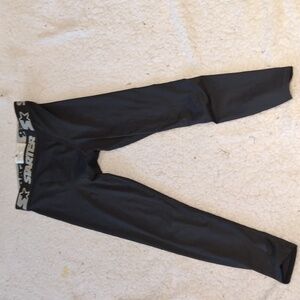 M :Starter Black and Gray Athletic Leggings